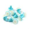 10 Pieces Door Panel Retainer; Blue and White Colour for Isuzu: 8942264920; Mazda: 9927-40-825; Toyota: 67771-01010, 67771-12010