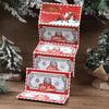 Christmas Money Envelope for Cash Gifts Surprise Gift Card Money Holder with 6 Slots