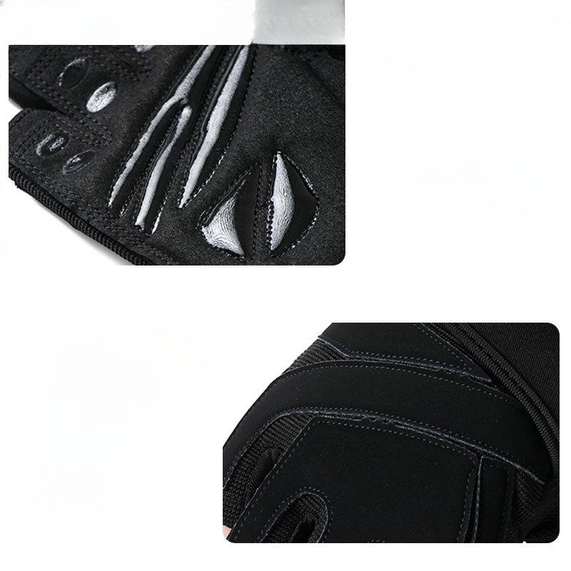 Фитнес-перчатки с половиной пальцев для занятий спортом на открытом воздухе, тренировок в зале, подтягиваний, работы с гантелями и поднятия тяжестей, с удлиненной защитой запястья
