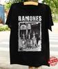 Ramones CBGB Рок-группа Редкая Черная Унисекс Футболка Размер S-5XL