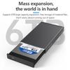 Внешний корпус для жесткого диска/SSD 2,5" SATA Type C на SATA, портативный корпус для жесткого диска, корпус для настольного HDD 2,5"