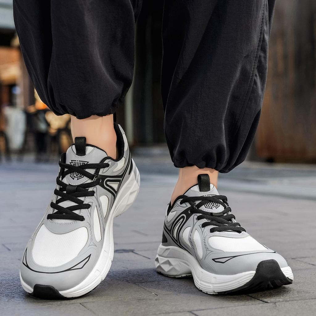 TUINANLE Минималистичная обувь с широким носком для мужчин и женщин, кроссовки для бега на шнуровке, легкие, дышащие, для ходьбы, мужская обувь