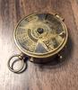 Antique Vintage Nautical Compass / 100 Years Calendar / Custom Engraving / With Leather Case Gift
