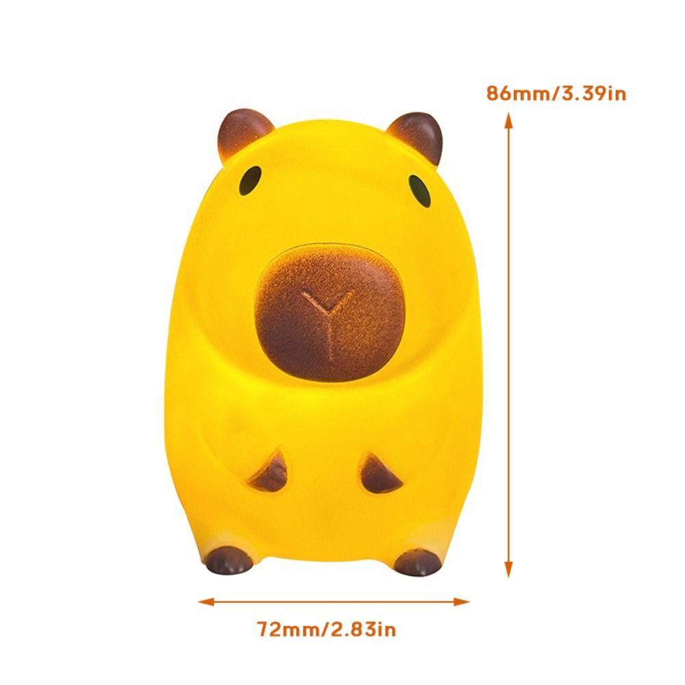 Капибара Капибара Ночник Праздничный подарок Атмосферные огни Высококачественная настольная лампа Школа Офис