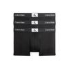 Letter Mid-Rise Fitted Boxer Briefs 3-Pack Men Underwear Black 000NB3532A-UB1