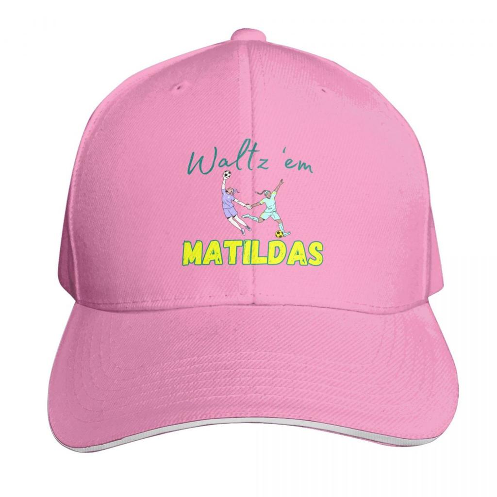 Waltz em Matildas Australia Soccer Team Away Colours Baseball Cap Thermal Visor tea Hat Anime Hat Womens Unisexs