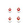 DIY Handmade Alloy Eye Charms for Jewelry – Pendants, Earrings, Bracelets, and Accessories Material Kit