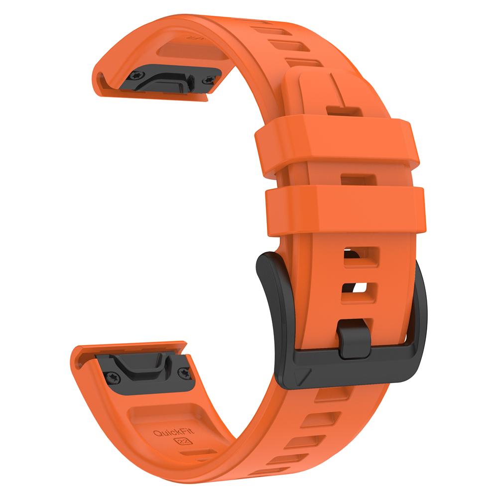 Силиконовый ремешок 22 26 мм для Garmin Quatix 8/Tactix 8 7Pro/Fenix5 5x puls 7 7x 6 6x 8 Pro 47mm 51mm/D2 Bravo Quick Fit Спортивный ремешок