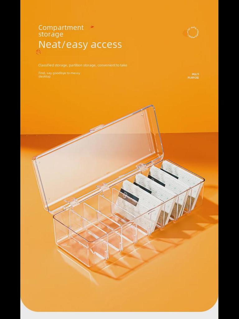 Органайзер для карточек и флеш-карт Ultraman: Компактный ящик для хранения карточек, заметок и визиток.