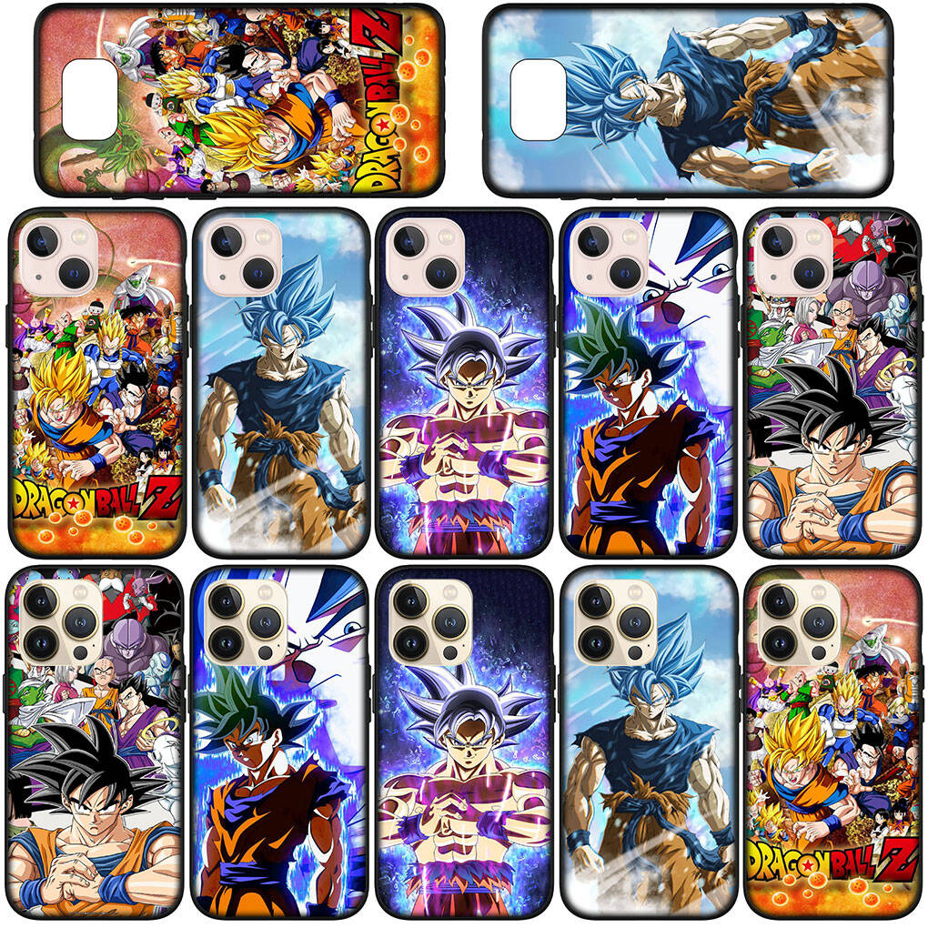 Phone Case for iPhone 17 15 16 Plus Xiaomi Poco X7 X6 F8 F7 M8 C85 C75 C71 Redmi Note 14 12 11 13 Pro Max A4 14C 13C Dragon Son Gokus Ball Z Silicone