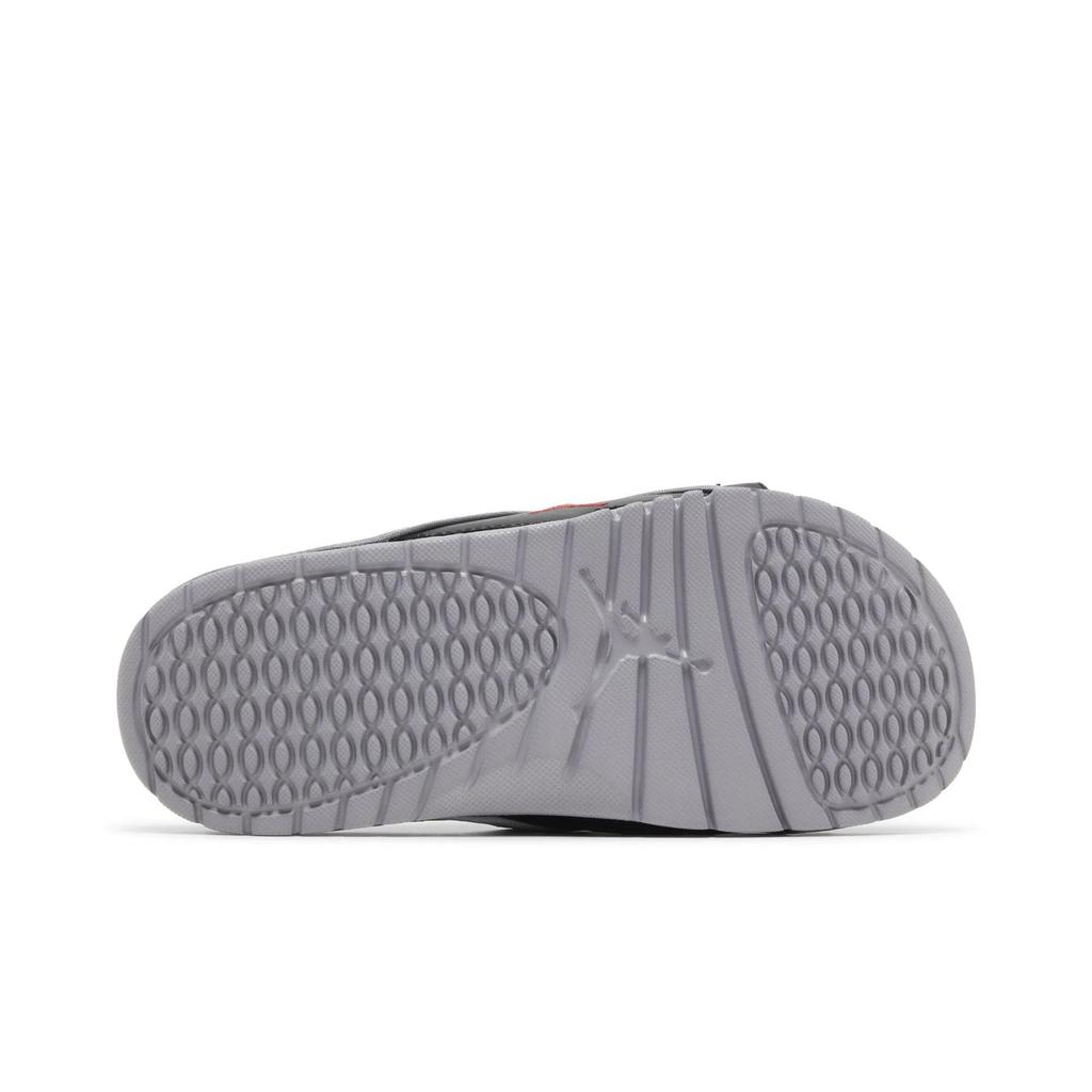 Air Jordan Hydro 4 Retro Slide 'Black Cement' (Unisex) Black / Cement Grey / Fire Red Slide Slippers 532225 060