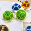 Мультяшная Черепашка Вязаный Брелок-Подвеска - Аксессуар для DIY Украшений и Подарок