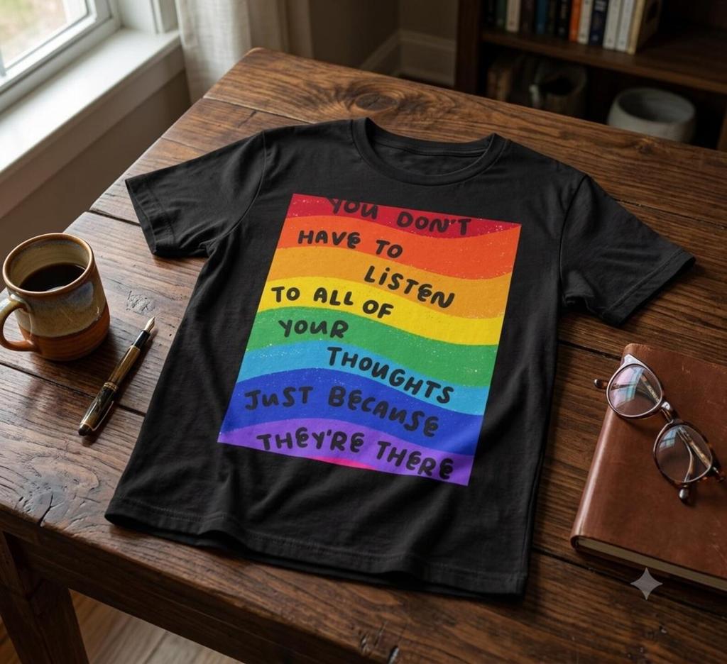 Rainbow T-shirt | Mental health t-shirt