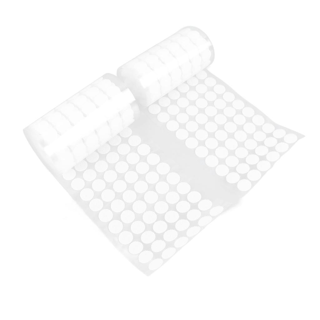 2 рулона 504 пары 1,5 см крючки и петли точки белые самоклеящиеся ленты точки липкая лента