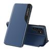 Eco Leather View Case For Samsung S24 Ultra With Flap - Blue