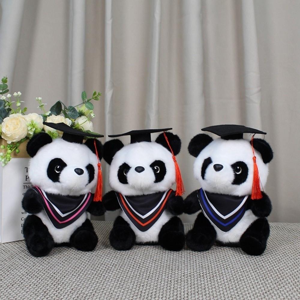 Panda Graduate Plush Dolls Stuffed Graduation Panda Plush Toy Kawaii Graduation Gift Kids Gift
