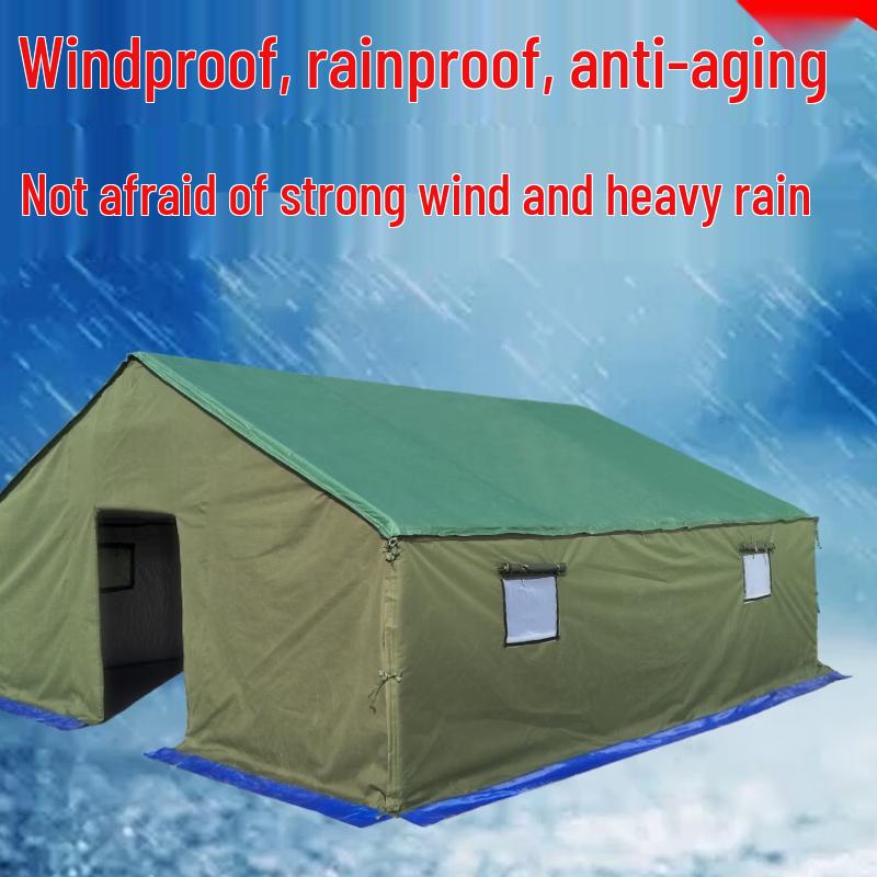 Jun Ding Ying 4.5x7.5m Waterproof Warm Canvas Tent