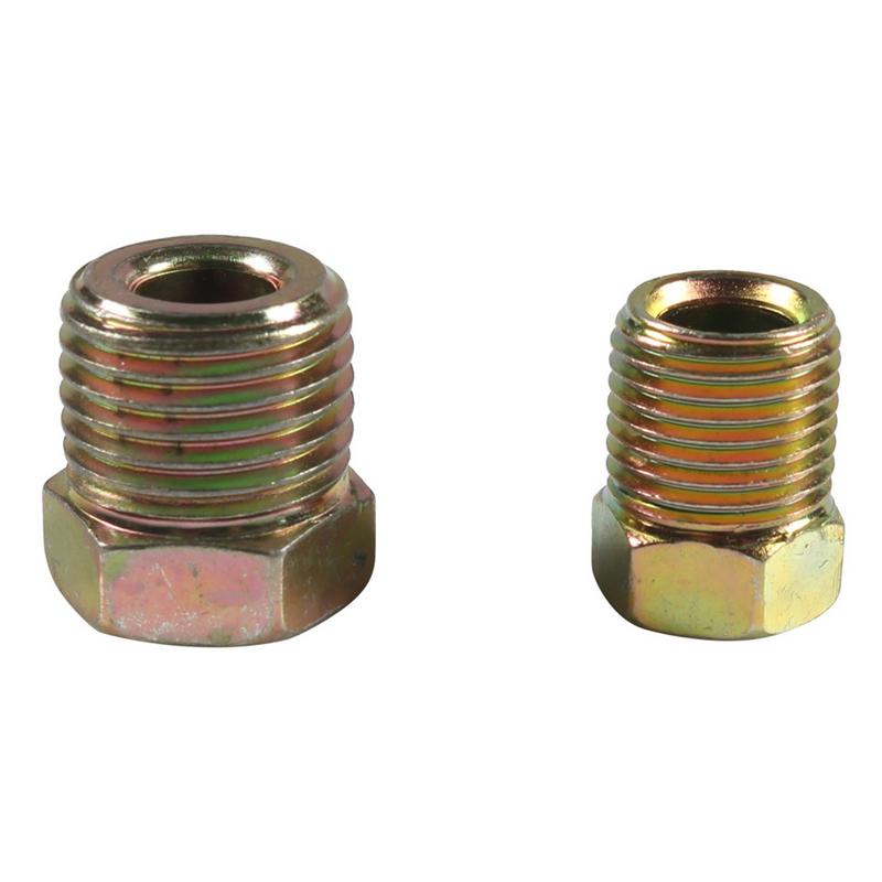 Brake Lines Fittings Assortment Rustproof Brake Lines Tubing Connector Brake Lines Connector Brake Oil Pipe Nut Union for Car