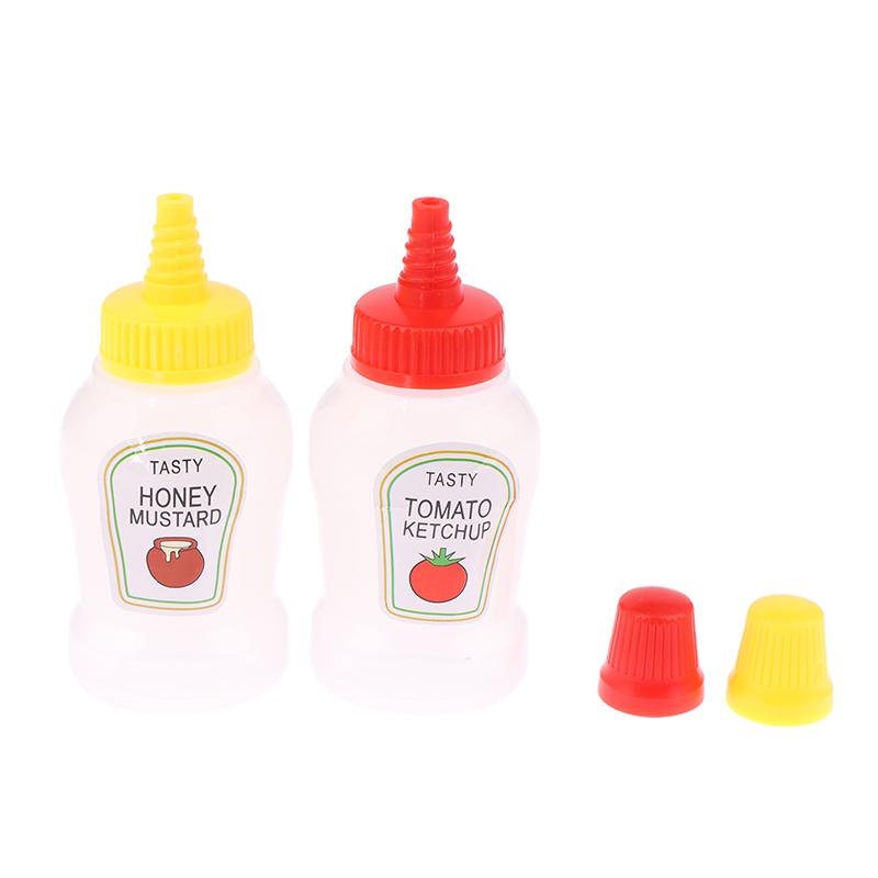 1/2 шт. мини портативный маленький контейнер для соуса томатный соусник салатница заправка масло распылитель бутылка кетчуп мед горчица