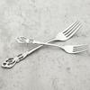 16Pcs Stainless Steel Cutlery Set Vintage Hollow Gold Tableware Knife Fork Tea Ice Spoon Dinnerware Set Wedding Party Silverware