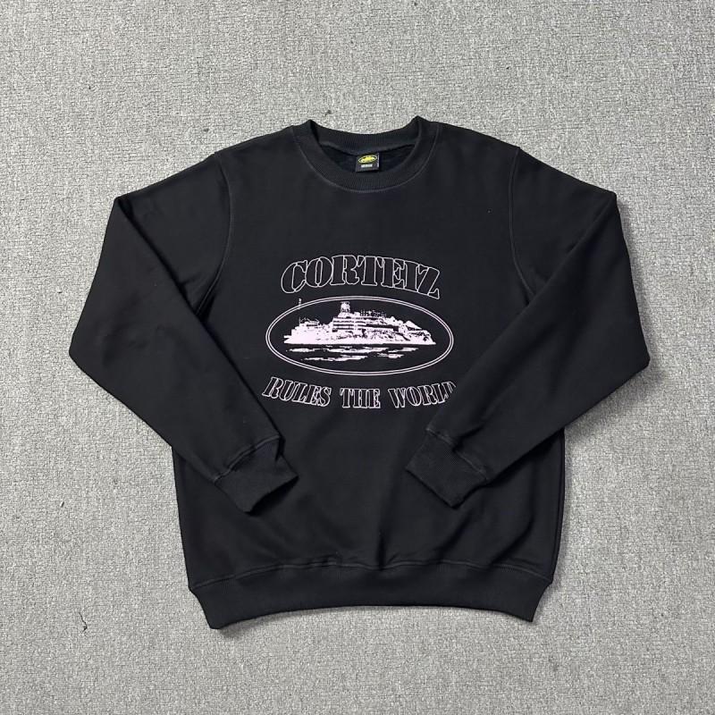 26 American Streetwear Graphic Print Crewneck Sweatshirt Loose Fit Teens