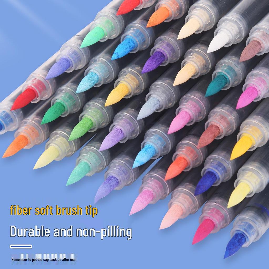 Large Capacity Soft-tip Acrylic Marker Pen - DIY Graffiti with Smart Ink Control