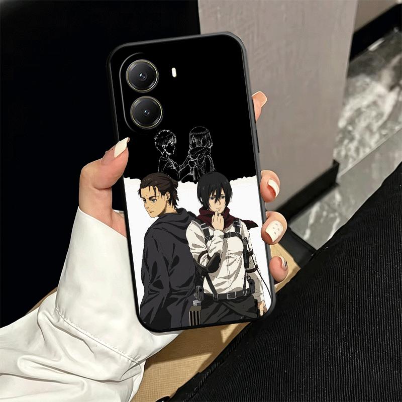 A-Атака Титанов Микаса Мягкий Чехол для Телефона для Xiaomi Poco X5 X6 X7 X8 Pro Max X3 F7 F8 Ultra M8 M7 M6 M5 Redmi 15 15C 14C 13C 1