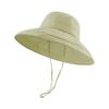 Bucket Hat Women's Summer Trendy Versatile Outdoor Big Brim Sun Hat UV Protection Sun Hat