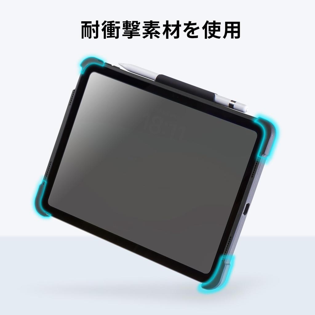 Клавиатура Sanwa Supply iPad 10-го поколения с корпусом типа C, кабельное соединение SKB-IP6BK