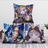 Game Cute Honkai Star Rail Cipher Cushion Cover Comfortable Soft Pillow Case for Sofa Living Room Home  Decor Protective Covers