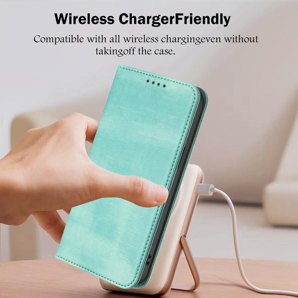 For Itel Power 70 4G Wallet Cases Retro Texture RFID Blocking Leather Phone Cover