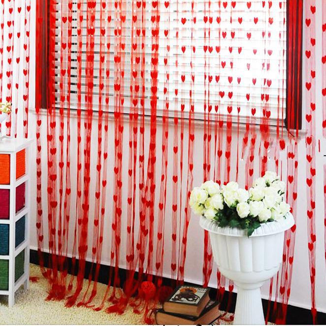Занавеска из бусин Love Thread - ширина 1 м, высота 2 м: Дверь, Перегородка, Гостиная, Спальня, Крыльцо, Дизайн по Фэн-Шую