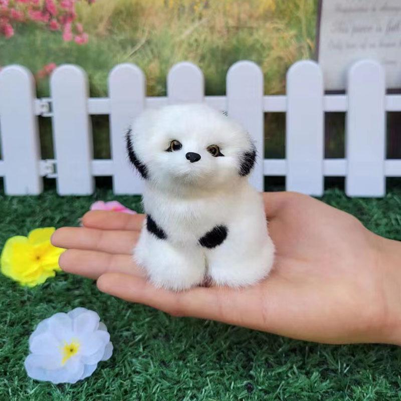 Мягкая лающая игрушка «Кот, кролик и щенок» — развивающая кукла-животное для детей