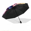 Sailor Moon Print Automatic Open Close Umbrella, Portable Foldable Umbrella, for Outdoor Commute Camping Trip, Ideal Birthday Gift