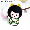 Acrylic Figure Brooch Cute Cartoon Shape Pins Corsage for Girls Suit Scarf Hat Pins Kids New Year Gifts