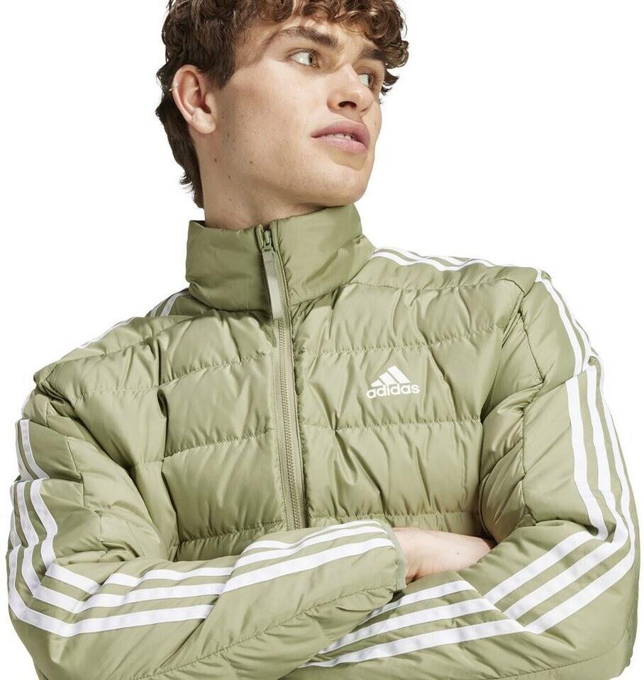Зимняя куртка Adidas Essentials 3 Stripes Light Down Jacket (IX8909) зеленый