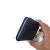 Свободный кошелек Port Coin Leather с тиснением "Пейсли", окрашенный в индиго, Мужской, Женский, Унисекс, ZYS-199 (Темно-синий)
