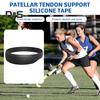 Бандаж для колена, облегчение боли, поддерживающий ремень для сухожилия надколенника, силиконовый бандаж для колена, бега, фитнеса, подъема по лестнице, баскетбола