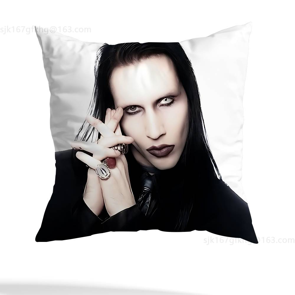 M-Marilyn Manson наволочка для подушки наволочка для диванной подушки в гостиной наволочка для подушки на кровать в спальне домашний декор