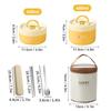 304 Stainless Steel Insulated Bento Box Microwave Heatable Round Sealed Thermal Lunch Box For Kids Students Food Container