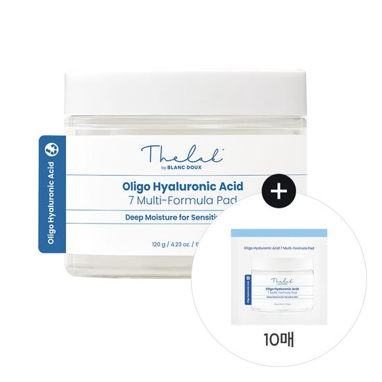 The Lab by Blanc Doux Oligo Гиалуроновая кислота 7 Мульти-формула пэды 60 листов (+10 листов)