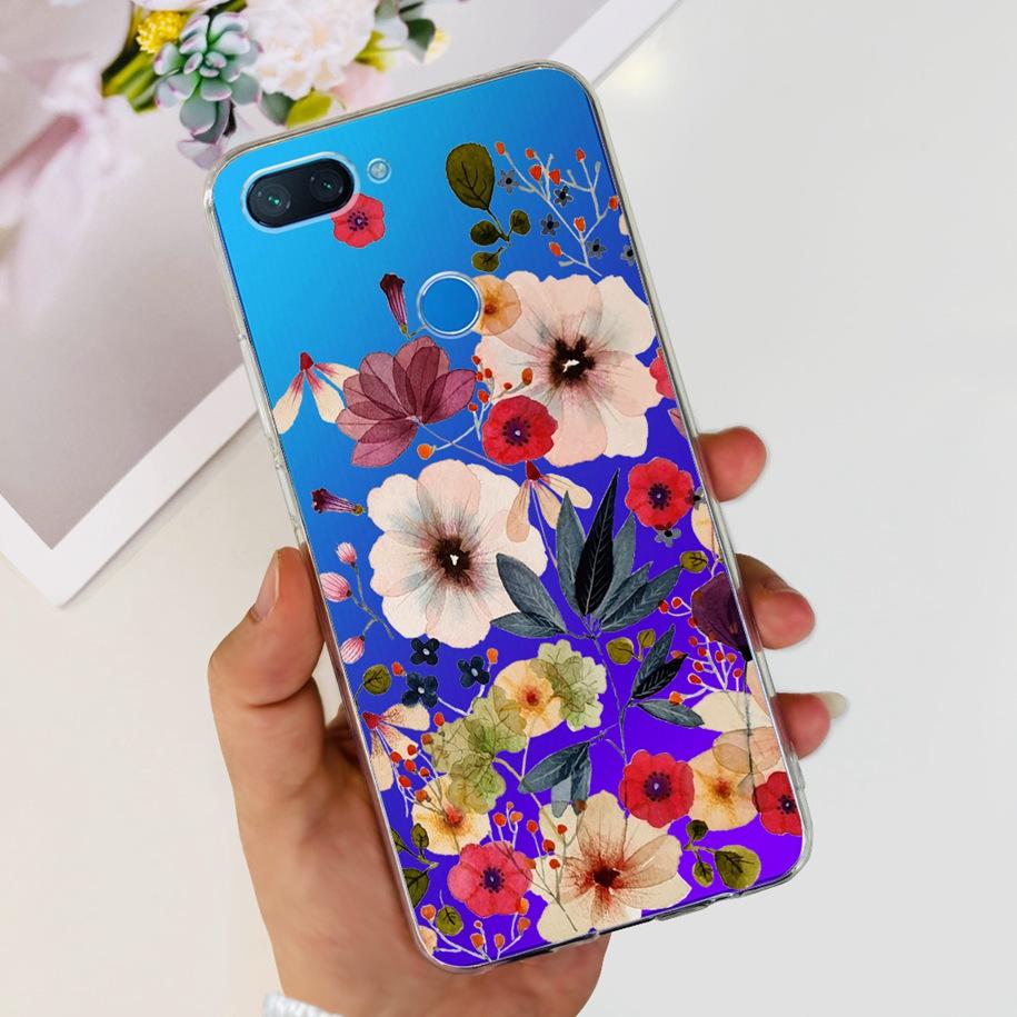 Чехол для Xiaomi Mi 8 Lite Модный Мягкий Силиконовый Чехол для Телефона для Xiaomi Mi 8 SE / Mi 8 Pro Mi8 Lite Прозрачный ТПУ Чехол Астронавт Capa