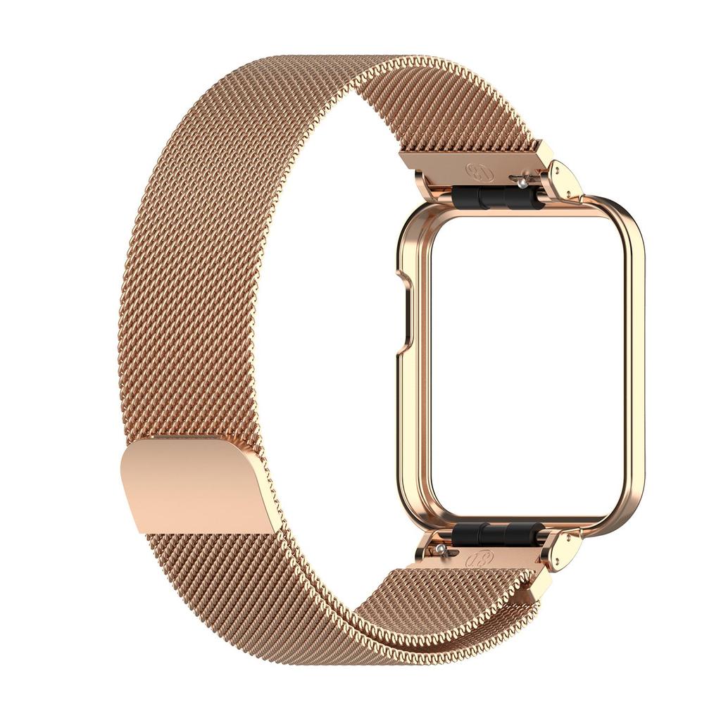 Миланский ремешок для Xiaomi Mi Watch Lite Smart Watch, металлический каркас, защитный чехол, браслет, ремешок для часов Redmi Watch 2 Lite Correa