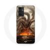 Чехол для телефона - Maniacase - Samsung Galaxy A54 5G - Черный - Силикон - Наруто Курама