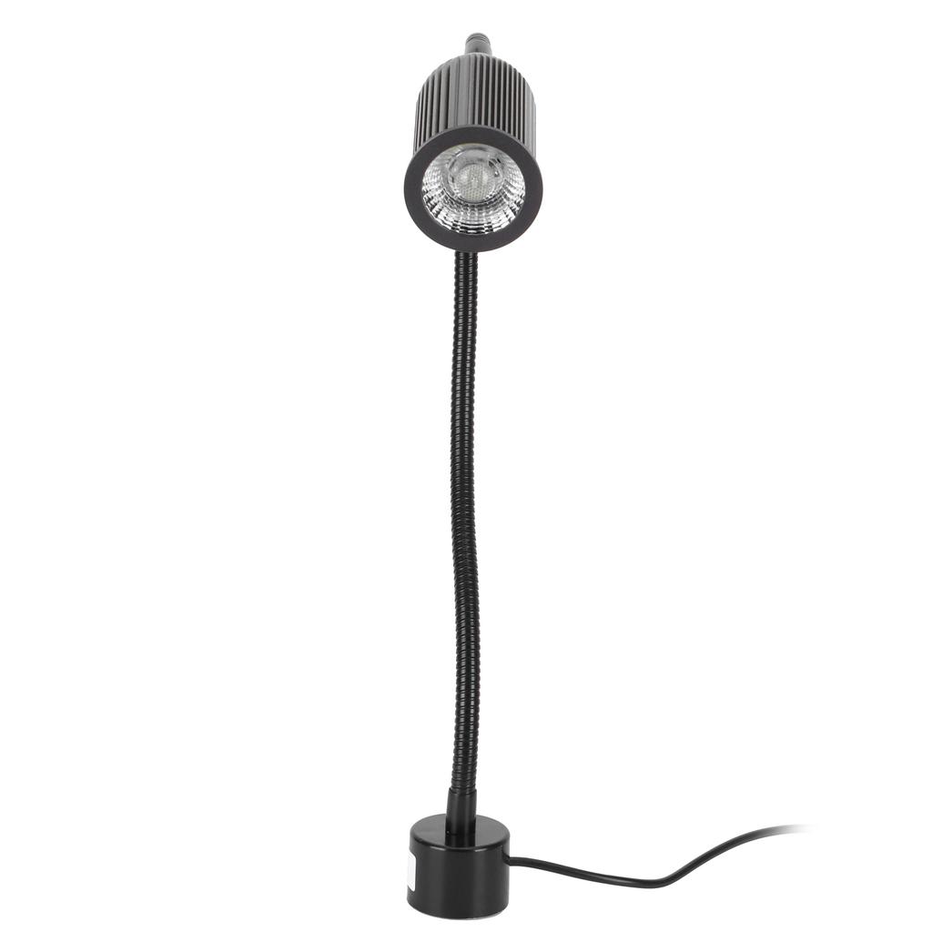 15 Вт светодиодный магнитный рабочий светильник для швейной машины с гибким креплением на гусиной шее для токарных станков с вилкой EU