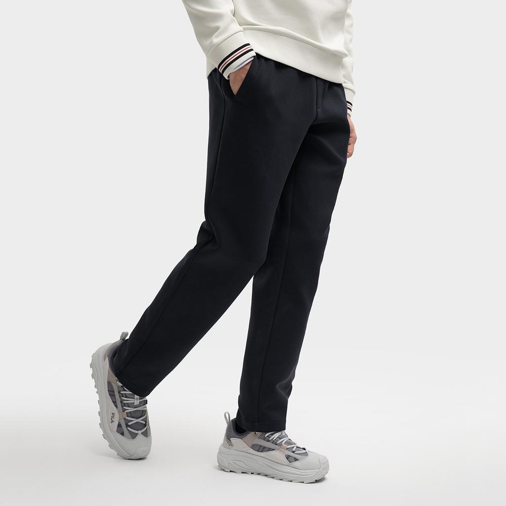 Fila Heritage Fashion Простые Однотонные Классические Универсальные Модные Удобные Спортивные Трикотажные Повседневные Брюки Мужские низы Легендарный-Синий F11M548602FNV