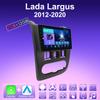 2 DIN Android Carplay автомобильное радио для Lada Largus 2012-2020 мультимедийный проигрыватель головное устройство стерео GPS навигация BT WIFI 2+32 ГБ