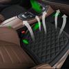 Подушка для автомобильного сиденья, подушка для сиденья водителя с комфортной пеной с эффектом памяти и нескользящей резиной, офисное кресло для транспортных средств, домашний автомобильный коврик, чехол на сиденье