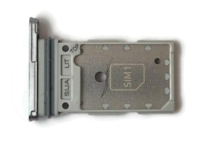 Card Tray Tray Sim Holder For Samsung Galaxy S22 / S22 Plus Silver