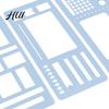 Organizational Planner Tools Handmade Flexible Record Template Dot Grid Journal Stencil Accessories Set for Drawing And Checklists Practical Planning